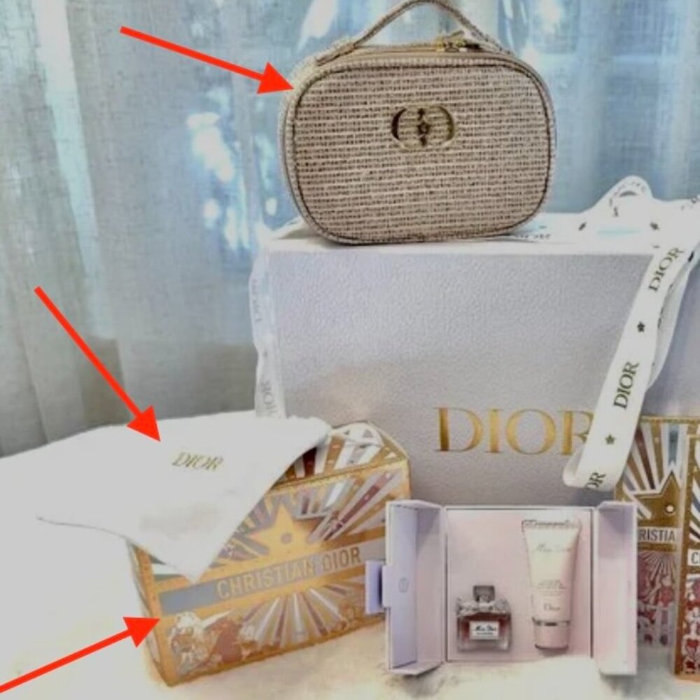 NEW Dior 2025 Limited Edition Holiday Bag Case & Dust Bag